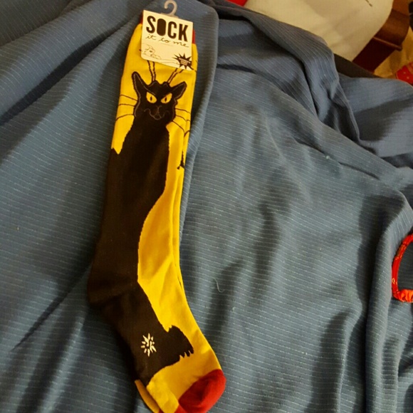 Le Chat Noir Knee High Socks Nwt